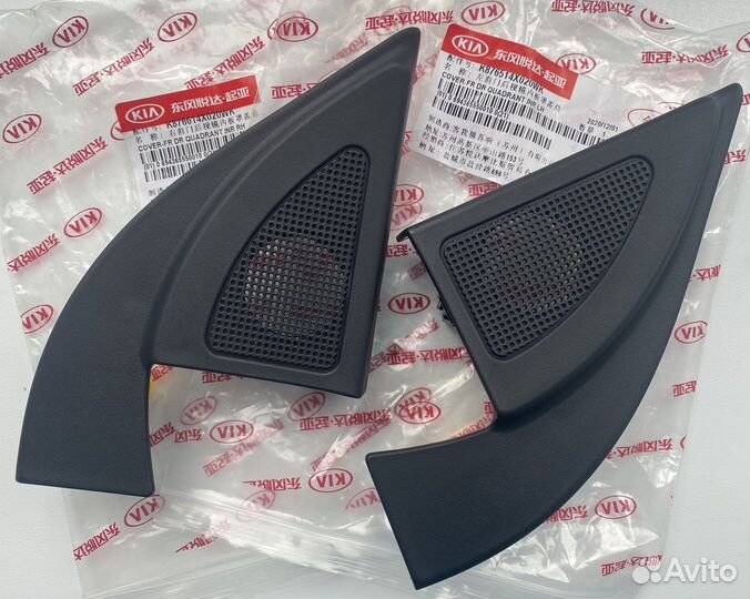 Уголки в двери Кia rio 3