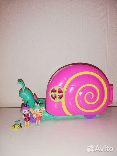 Enchantimals улитка букашки