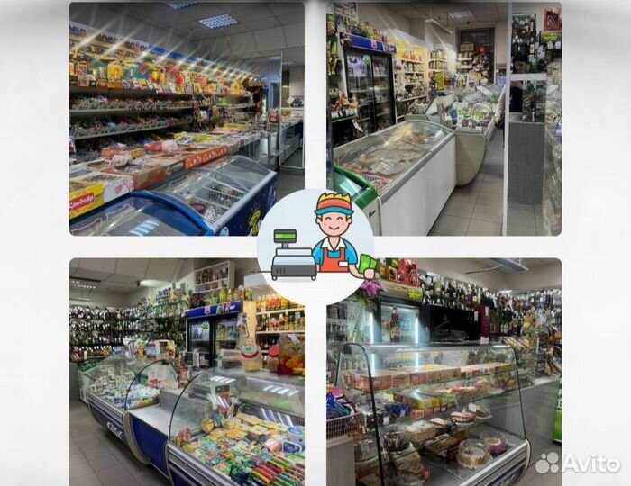 Продавец в продуктовый магазин