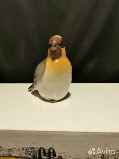 Керамическая статуэтка СССР птица