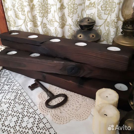 Подсвечник ручная работа