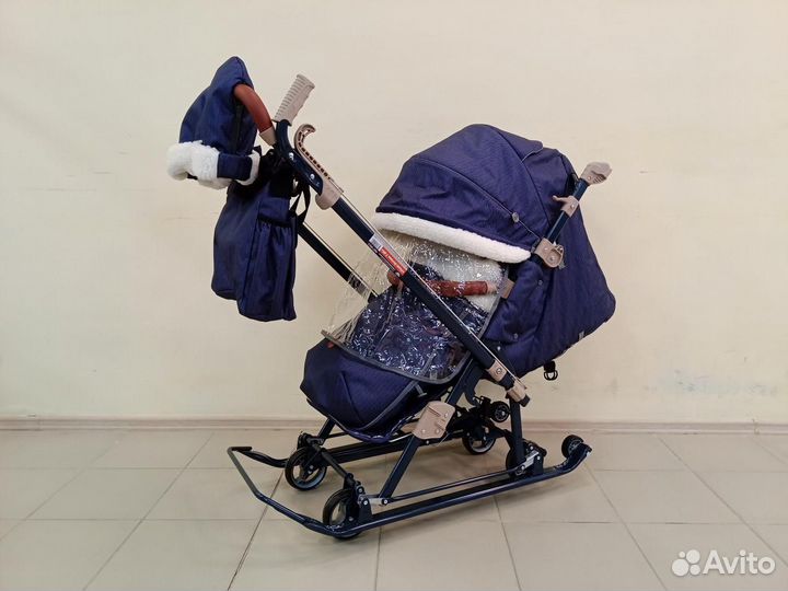 Санки-коляска Ника Детям 7-8K. /Новые