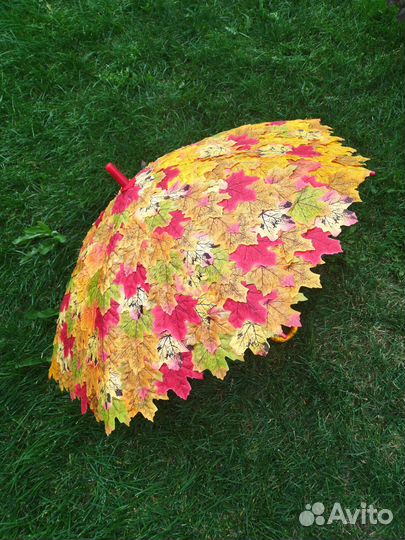 Зонт осенний для фотосессии