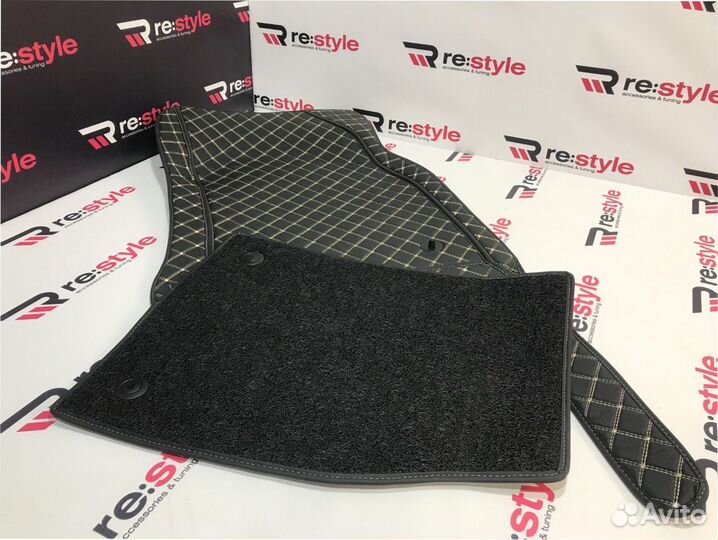 Ковры салона 3D Nissan X-Trail 32 Левый руль K1748