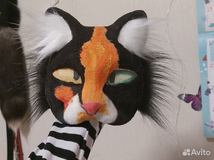 Маска кошки для квадробики