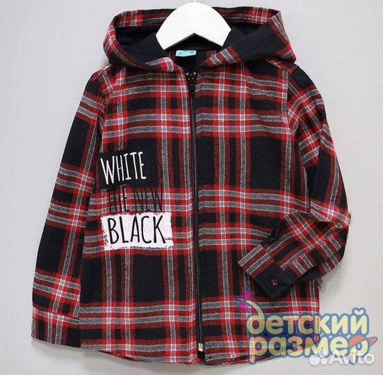 Рубашка новая, унисекс,рост 116 см