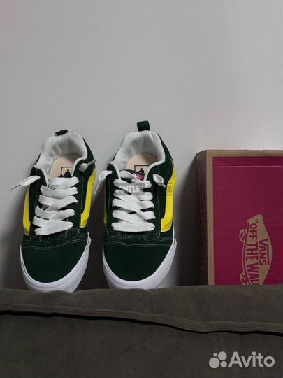 Кеды унисекс Vans Knu Skool green