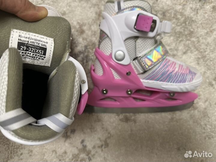 Коньки трансформер детские