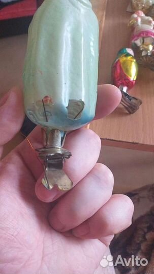 Елочные игрушки времён СССР