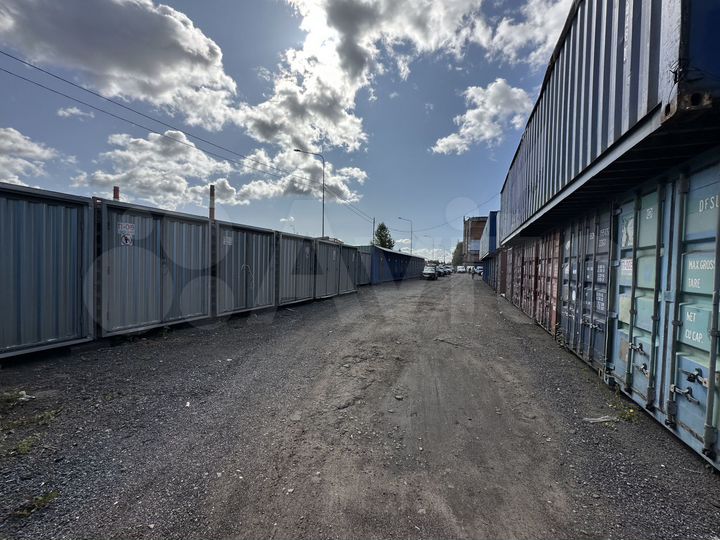 Аренда склада контейнера 20 футов, 14 м² хранение