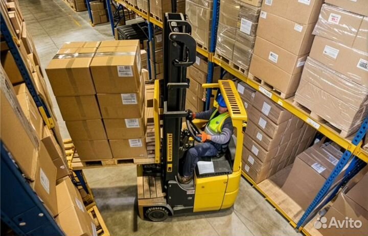 Вахта в Москве на мин.вату - Высотный штабелёр