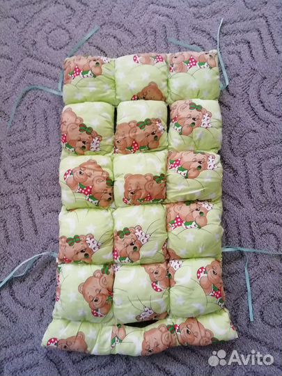 Матрасик в санки-коляску