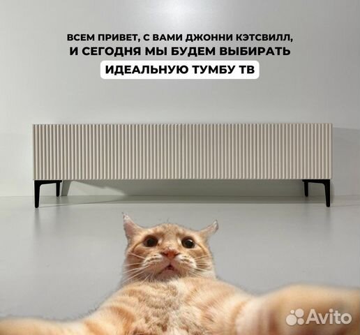 Тумба тв Bravo на опорах (с доставкой)