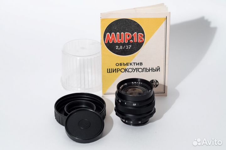 Объектив Мир 1в m42 с паспортом