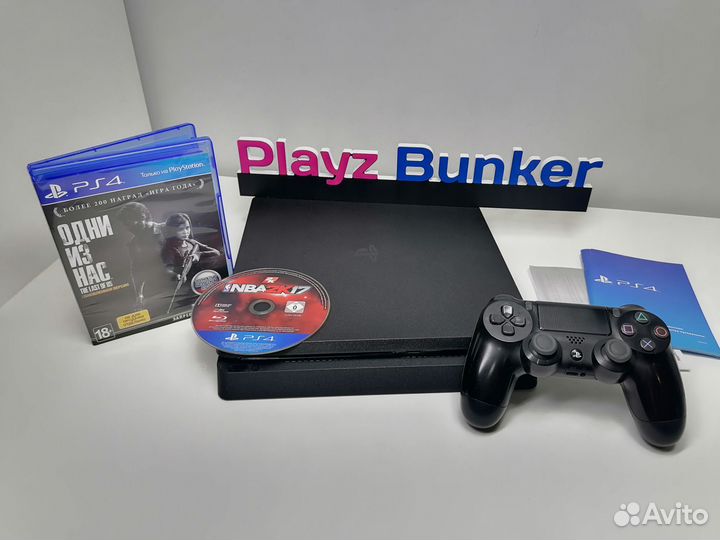 PS4 Slim +игры