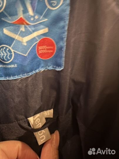 Штаны на лямках зимние размер 98
