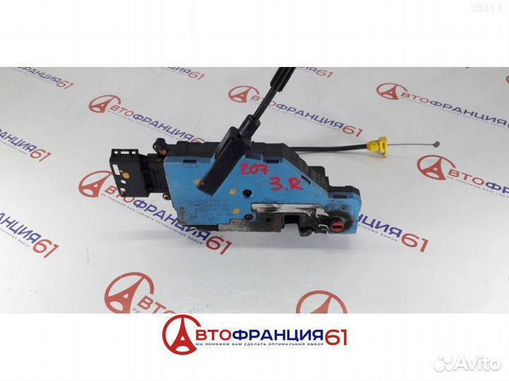 Замок двери, 9138H8 peugeot 207, 3025117