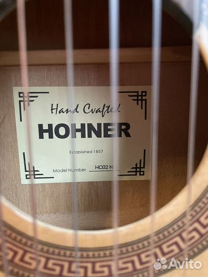 Гитара Honner HC02N 3/4