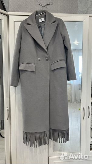 Пальто женское демисезонное 46