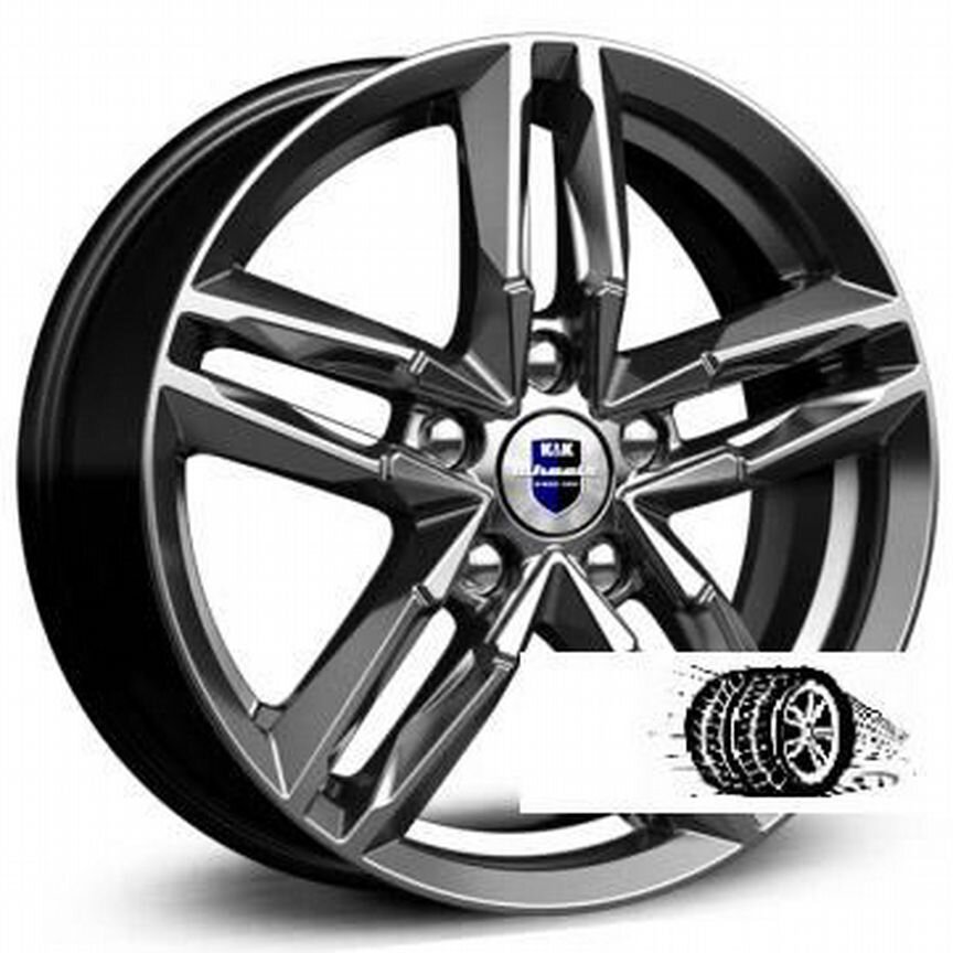 Литые диски K&K 6×R16 5×114.3