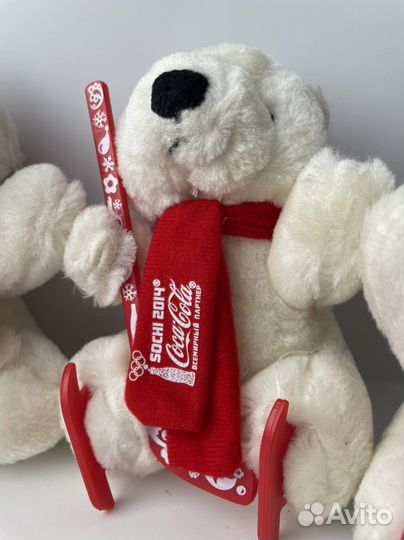 Коллекция мишек Кока-кола Сочи 2014