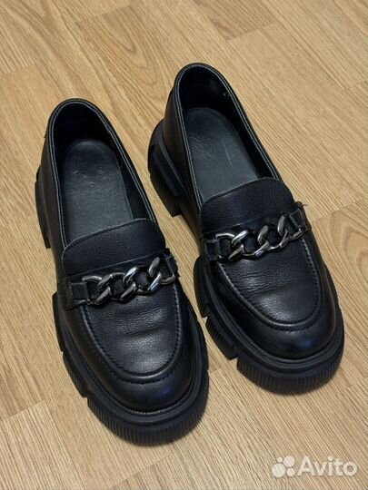 Лоферы кожаные Котофей 37