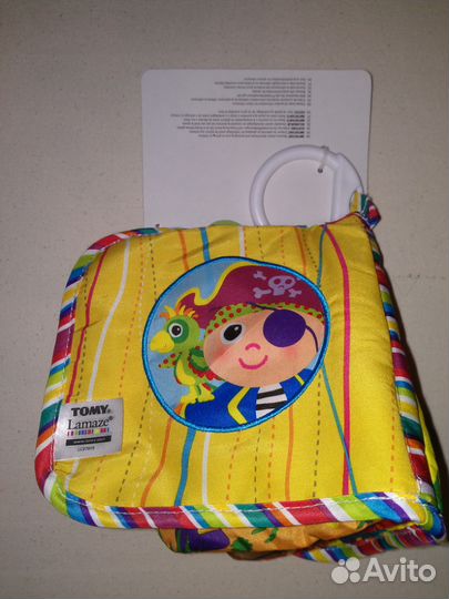 Tomy Lamaze Книжка Шуршалка Новая США Пират Пит
