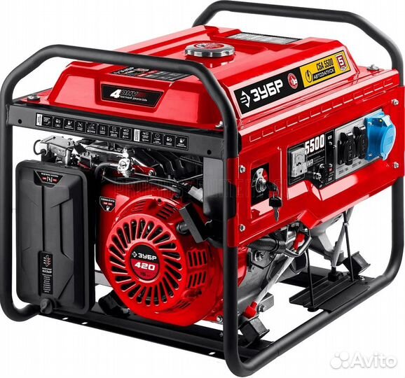 Электростанция бензиновая зубр мастер сба-5500 ABP