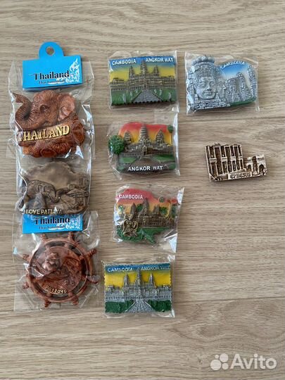 Магниты на холодильник, новые