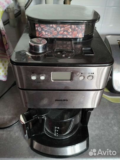 Кофеварка капельного типа philips hd7751