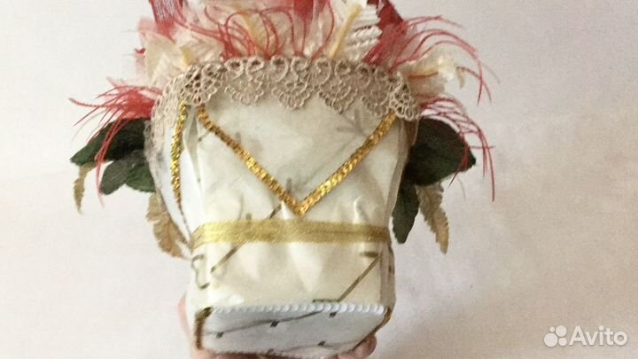 Сладкий букет из конфет