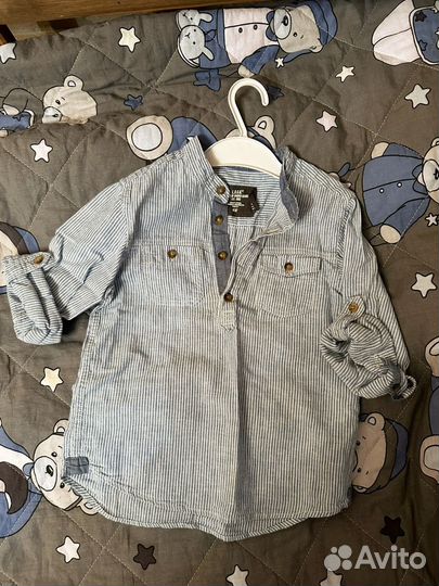 Джинсы HM, Брюки и рубашка 4-5 лет