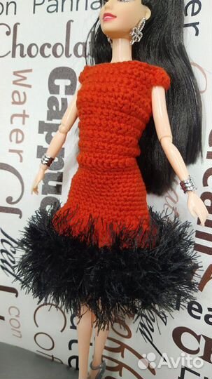 Платье одежда для куклы Барби