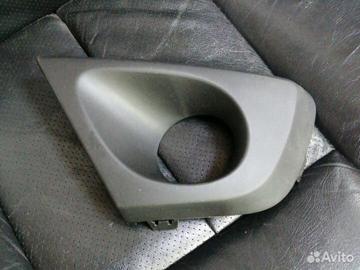 Оправа туманки на Renault duster