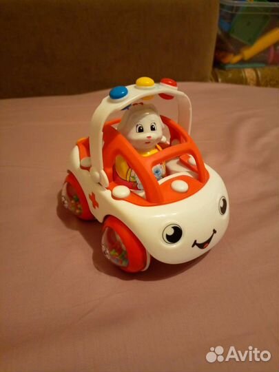 Машинка-погремушка Stellar Скорая помощь