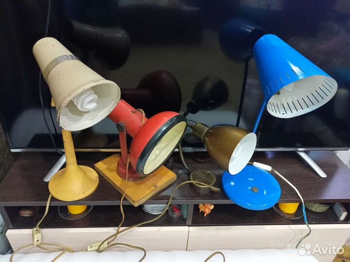 Лампа настольная светильник СССР