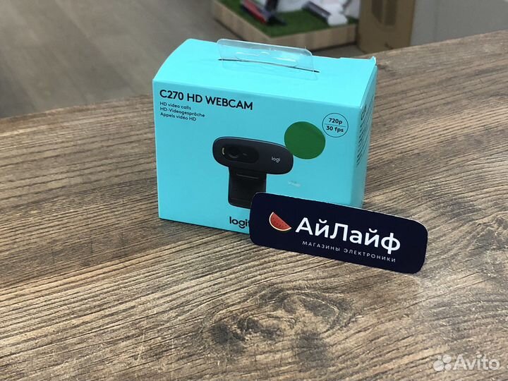Вебкамера logitech c270