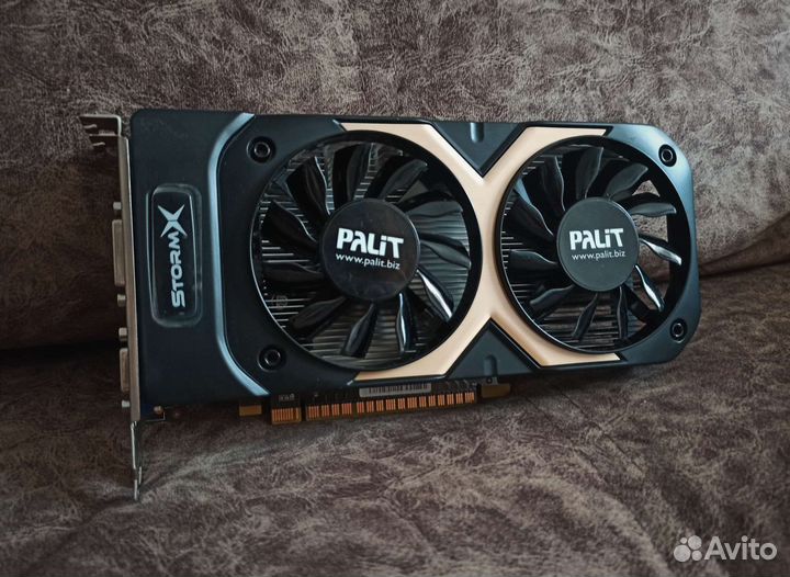 Видеокарта Palit GTX 750Ti Storm X 2Gb DDR5