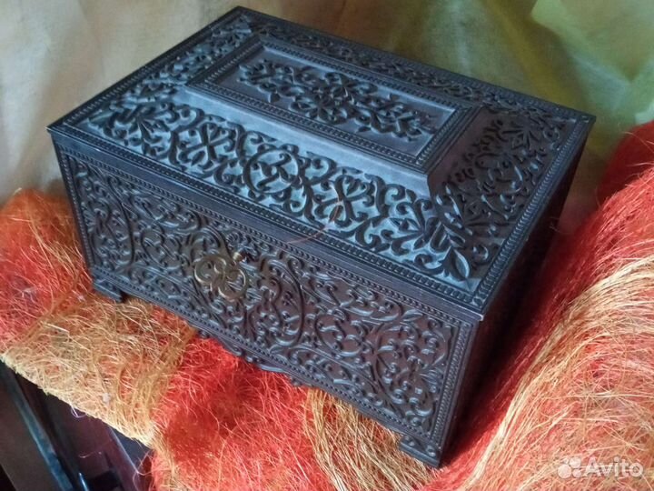 Шкатулка ларец СССР металл