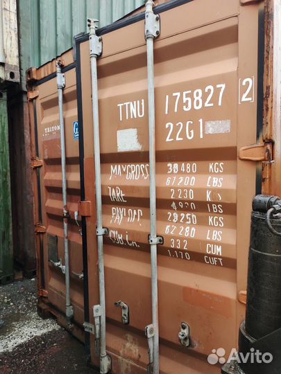 Морской контейнер 20/40 футов бу