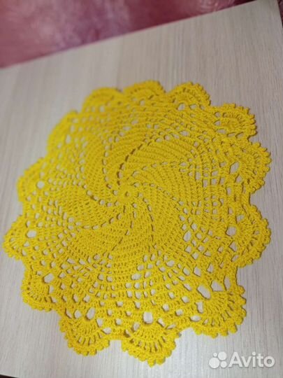 Салфетки вязаные