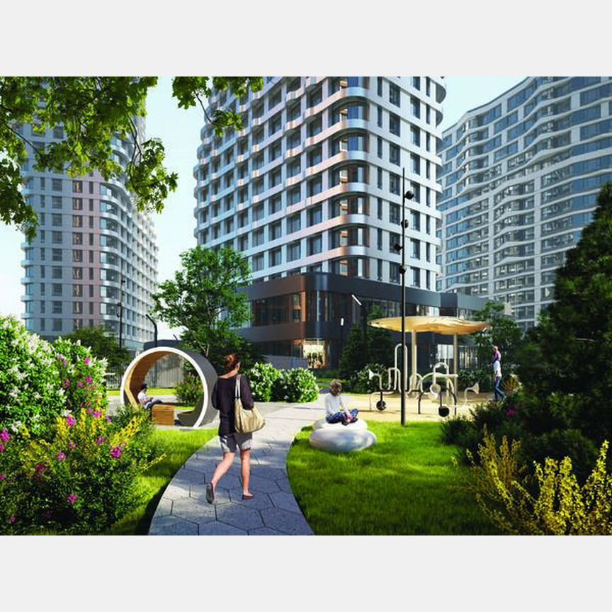 1-к. квартира, 43,7 м², 12/14 эт.