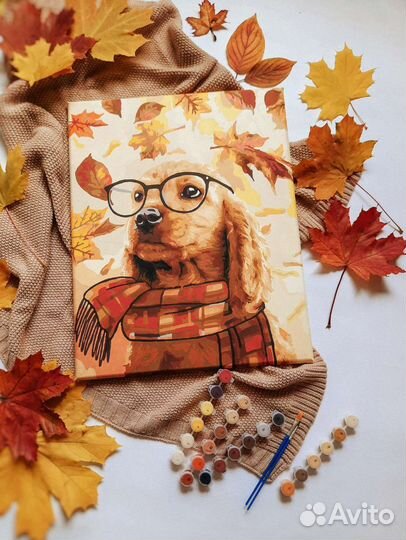 Картина по номерам готовая