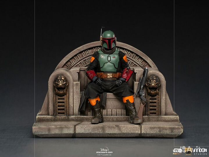 Boba Fett on Throne Deluxe