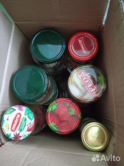 Банки стеклянные