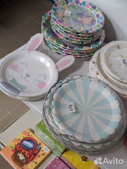 Одноразовая посуда для праздника