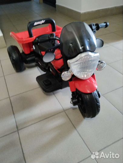 Детский мотоцикл на аккумуляторе бу