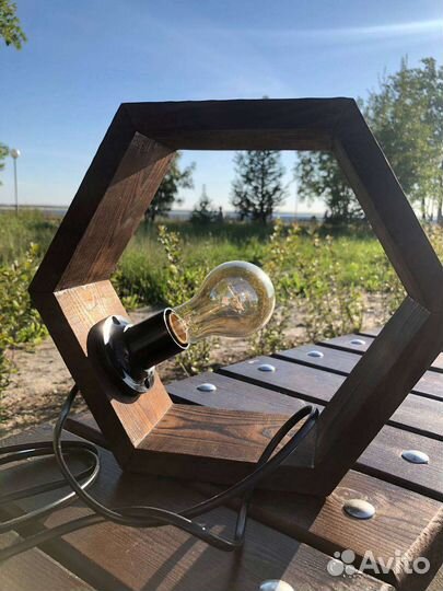 Лампа в стиле лофт под заказ