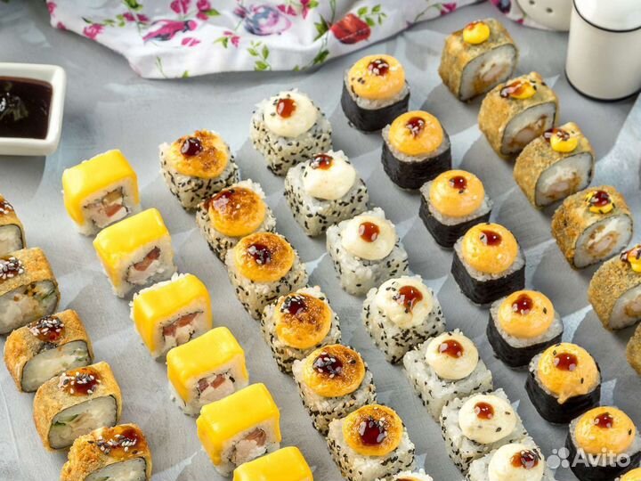 Кафе доставки роллов и пиццы