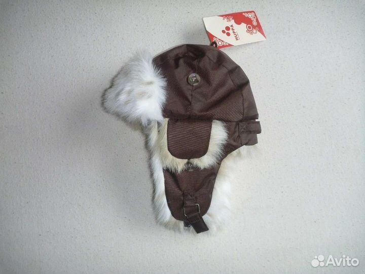 Новая зимняя шапка ушанка Huppa р 47-49см